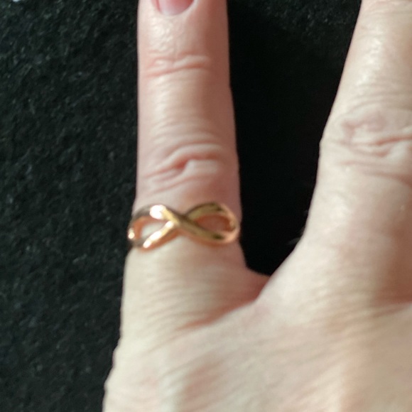❤️Valentines Day-Infinity Rings 925 SS & Rose Gold - Picture 10 of 15